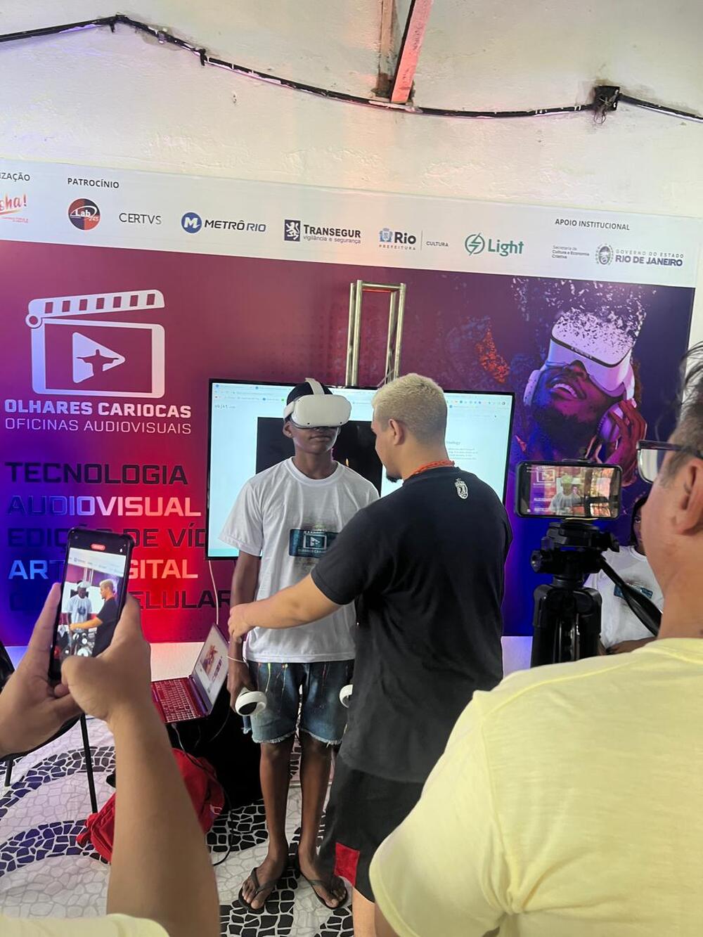 'Olhares Cariocas' na Estação Primeira de Mangueira