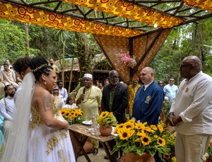 Um casamento histórico no Quilombo do Grotão