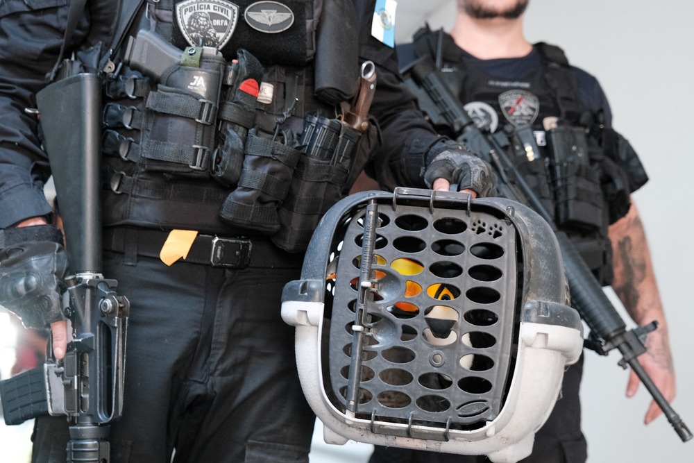 Força-Tarefa do Governo do Estado contra tráfico de animais já conduziu 17 pessoas à delegacia