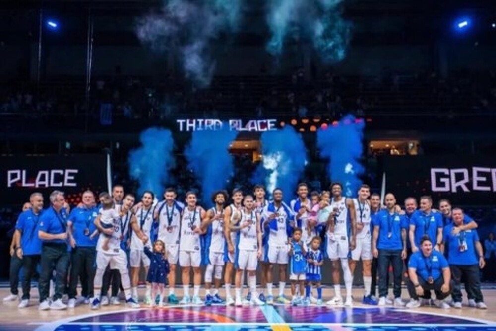 Após 16 anos, Grécia ganha medalha na EuroBasket