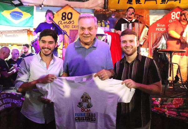 Feira de São Cristóvão celebra 80 anos Feirantes celebram marco histórico e recebem novo gestor em cerimônia com autoridades