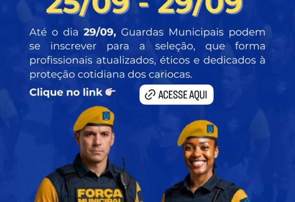 Concurso Prefeitura do Rio: saiu edital para gestor de segurança. R$19.435!