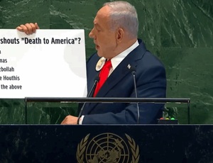 Netanyahu recorre a 'quiz' em discurso na Assembleia Geral da ONU para criticar Irã, Hamas e Hezbollah