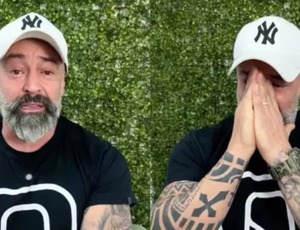 Humorista se pronuncia e chora após condenação por estupro da filha; veja