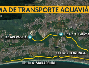 Investimento de R$ 101 milhões cria primeira rede aquaviária da Zona Sudoeste carioca   Sistema aquaviário com capacidade para 85 mil passageiros diários transformará Barra e Recreio