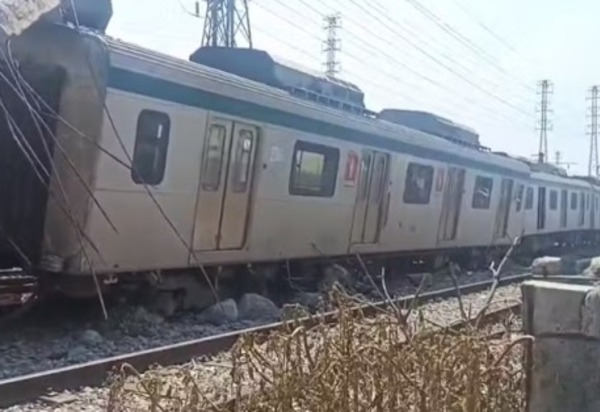 Furto de placas ferroviárias provoca descarrilamento na Zona Norte do Rio