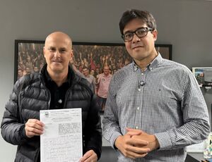 Prefeito Tande Vieira anuncia retomada das obras do Hospital do Câncer em Resende