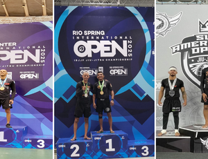 Fabrício Batista volta ao pódio no Rio Spring International Open da IBJJF