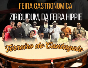 Feira Gastronômica Ziriguidum promove domingo de samba e boa comida na Feira Hippie de Ipanema