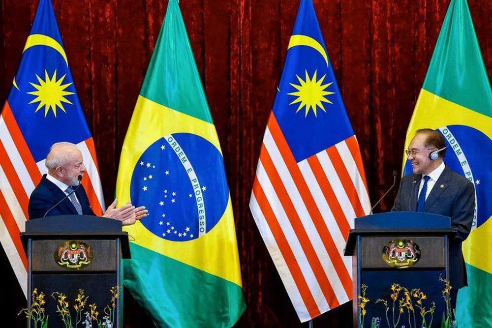 Lula: 'A relação do Brasil com a Malásia muda de patamar a partir de hoje'