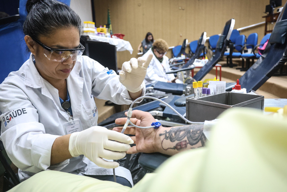 Prefeitura de Niterói e escolas de samba da cidade se unem em evento para incentivar doação de sangue