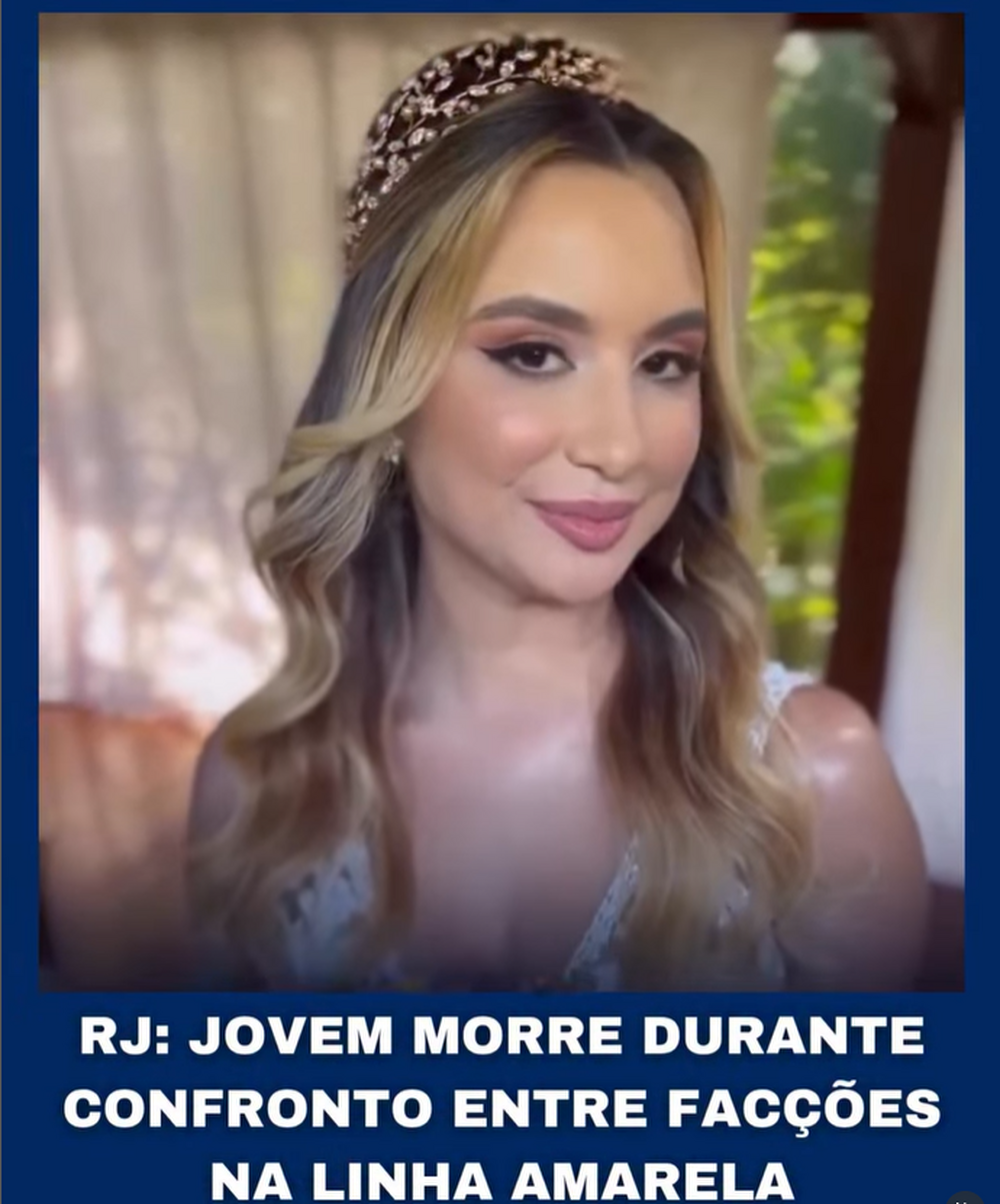 DIA NORMAL NO RIO, ACABOU O LUTO DOS BANDIDOS, PÓS OPERAÇÃO DE CASTRO? Bárbara Elisa de 28 anos é morta a tiros na Linha Amarela em plena sexta-feira