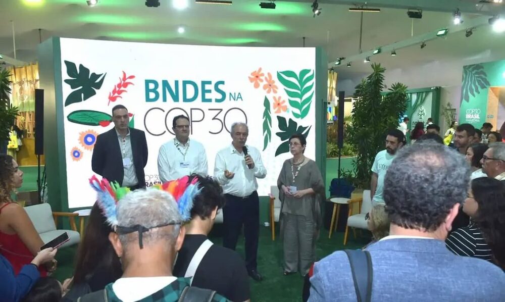 BNDES capta recursos bilionários na COP30 para projetos de sustentabilidade