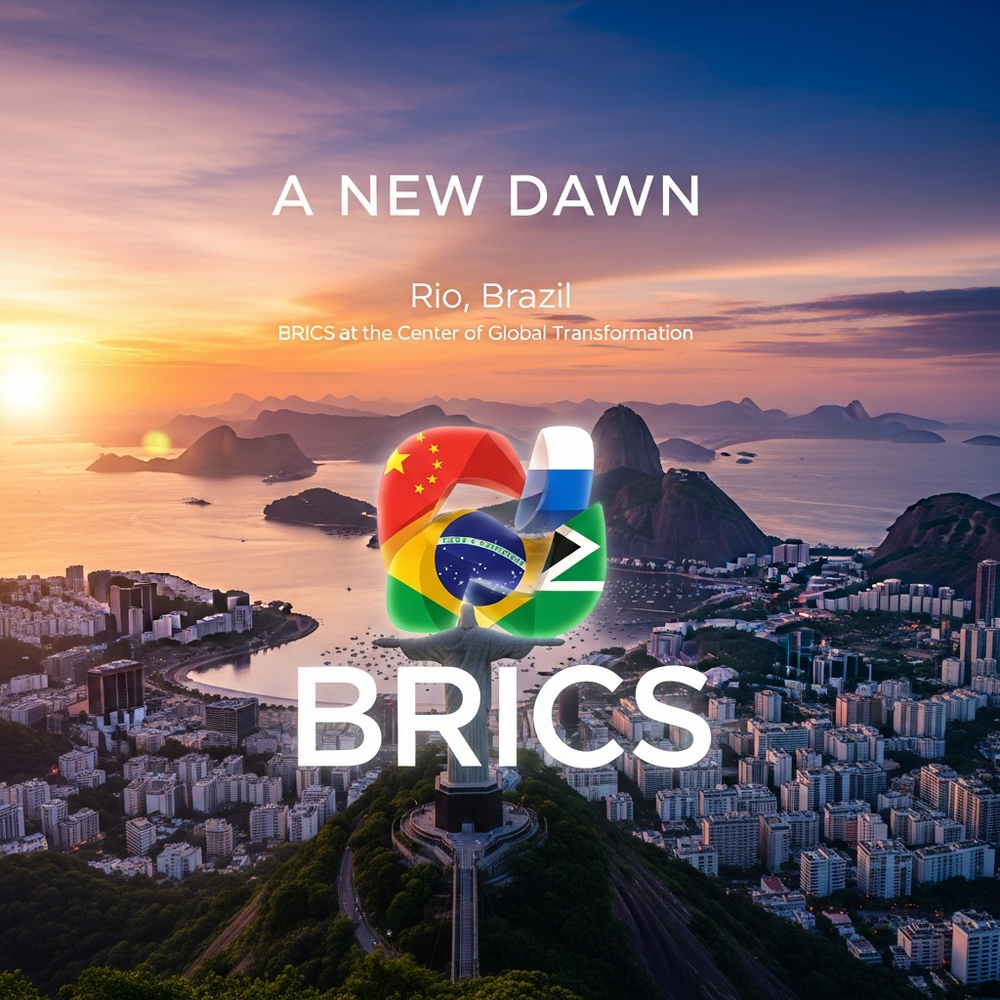 Um novo amanhecer: o Rio, o Brasil e o BRICS no centro da transformação global