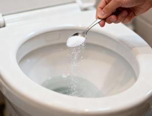 Por que colocar sal no vaso sanitário à noite antes de dormir?
