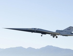 Vídeo: confira o primeiro voo do novo jato supersônico 'silencioso' da NASA, o X-59