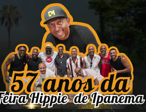 Feira Hippie de Ipanema completa 57 anos com programação especial da Feira Gastronômica  Ziriguidum