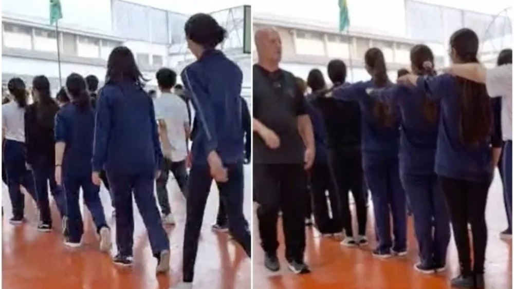 Vídeo mostra adolescentes fazendo apologia da violência em escola cívico-militar no PR
