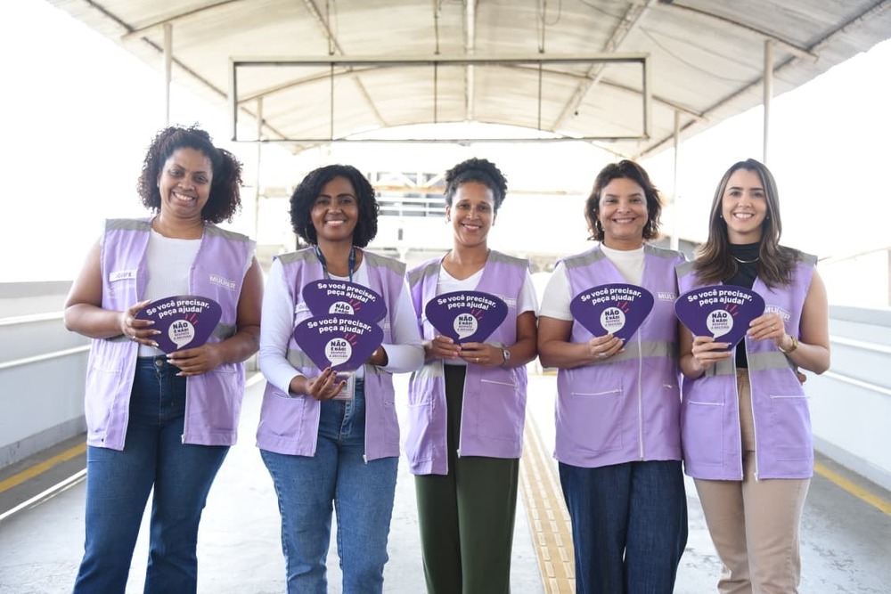 Semana do Dia M: Governo do Estado promove mobilização para combater o assédio nos transportes públicos