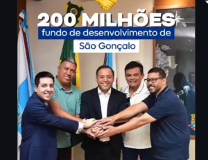 Rodrigo Neves atende pedido de Deputado Federal Dimas Gadelha (PT) e dos vereadores gonçalenses De Jorge Patrício, Juliano Freitas e Isaac Ricaldi e propõe fundo de R$ 200 milhões anuais para ajudar Capitão Nelson (PL) em São Gonçalo
