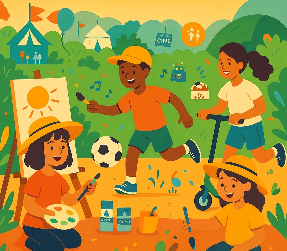 Rio oferece programação especial de férias com oficinas, colônias e atividades culturais