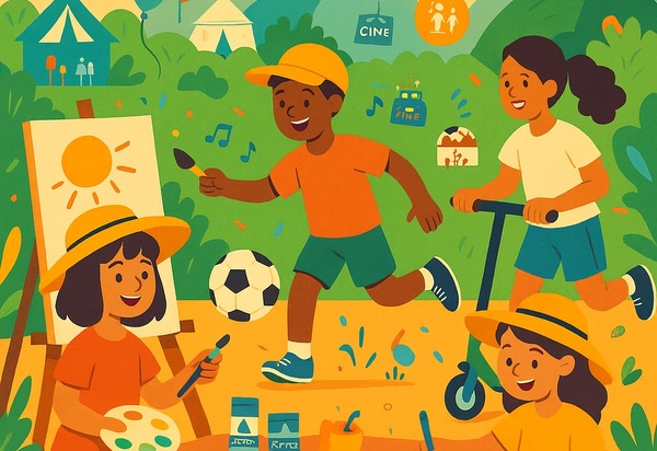 Rio oferece programação especial de férias com oficinas, colônias e atividades culturais