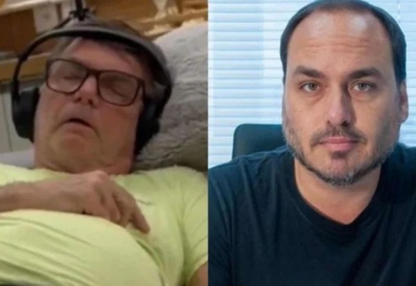 Carlos Bolsonaro divulga vídeo do pai com crise de soluço: “tragédia anunciada”