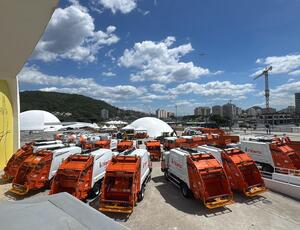 Prefeitura de Niterói compra  29 novos veículos para limpeza urbana