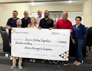 CÂMARA MUNICIPAL DE SEROPÉDICA DEVOLVE 4,3 MILHÕES PARA PREFEITURA 