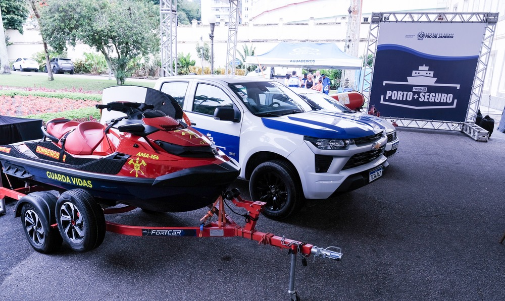 Governo do Rio lança programa Porto + Seguro para reforçar fiscalização nos portos do estado