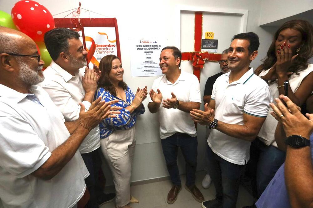 Prefeitura de Niterói entrega reforma da Unidade Básica de Saúde (UBS) da Engenhoca