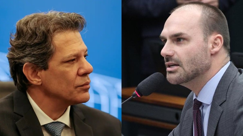 Haddad e Eduardo Bolsonaro lideram disputa pelo Senado em São Paulo