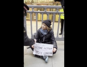 Greta Thunberg protesta pró-Palestina e é presa em Londres, mas o genocida Netanyahu segue solto