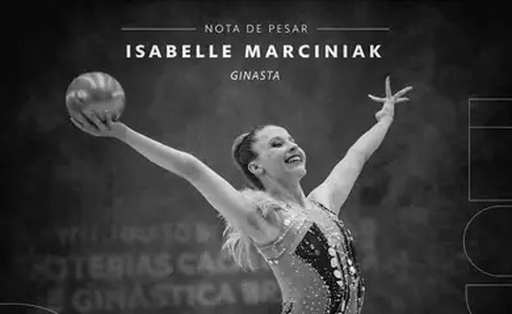 Campeã brasileira de ginástica Isabelle Marciniak morre aos 18 anos