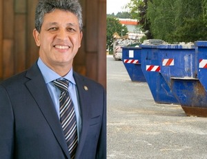 Agora é lei, caçambas de entulho terão sinalização