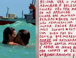 Bruna Marquezine posta após beijo em Shawn: 'Mereço ser amada'