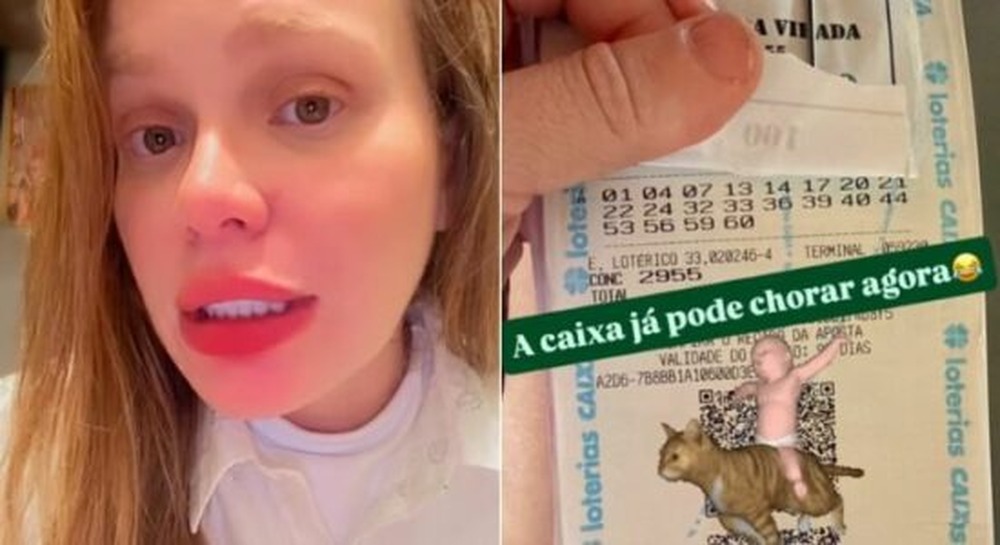 Ex-BBB processada pela Caixa volta a ganhar na loteria