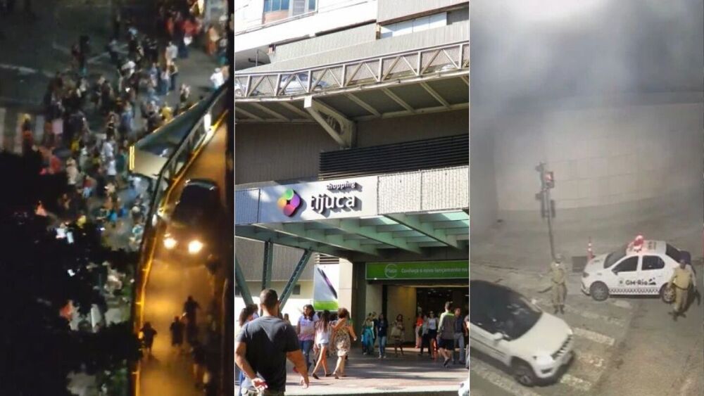 Incêndio no Shopping Tijuca, no Rio, deixa mortos e feridos