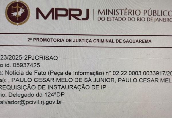 Neta de Paulo Melo acusa ex-deputado e o pai de abuso sexual e caso segue sob investigação