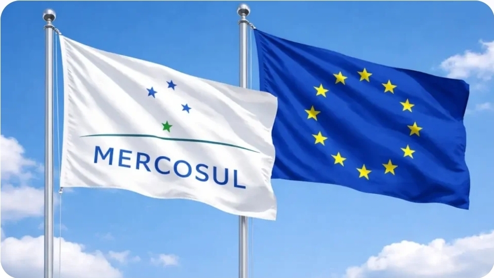 Após 25 anos, Mercosul e UE aprovam acordo que cria maior zona de livre comércio