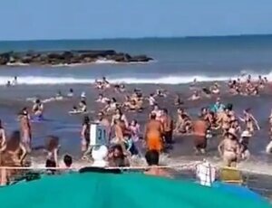 Fenômeno raro no litoral argentino acende sinal de atenção no Brasil