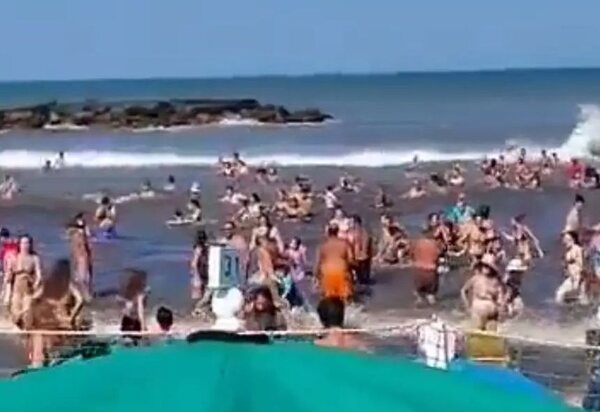 Fenômeno raro no litoral argentino acende sinal de atenção no Brasil