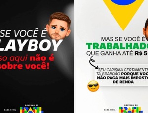 Casa Civil chama de ‘playboy’ quem ganha mais de R$ 5 mil