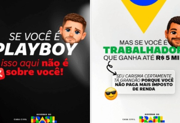 Casa Civil chama de ‘playboy’ quem ganha mais de R$ 5 mil