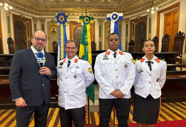 Comandante Paulo Vassimon destaca parceria estratégica entre Brigada Civil e Instituto Cultural Marinha Mercante