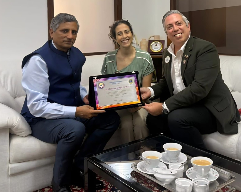 Distrito LC-2 fortalece relações institucionais com o Consulado Geral da Índia em São Paulo