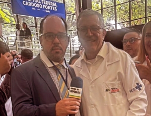 Presidente Lula e ministro Alexandre Padilha inauguram novo centro de emergência do Hospital Federal Cardoso Fontes no Rio de Janeiro. Governo investe quase R$ 1 bilhão na modernização dos hospitais federais do Rio