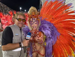 Ravena Hanniely estreia no Rio como musa da Estácio: 'Carnaval carioca é vitrine do mundo'