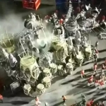 Eduardo Paes se manifesta sobre homem gravemente ferido em acidente na Sapucaí