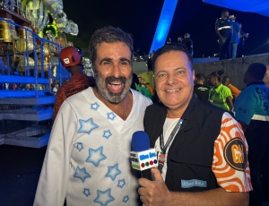 Ator Orã Figueiredo destaca emoção em desfile sobre trajetória de Lula 'brasileiro de história vitoriosa'